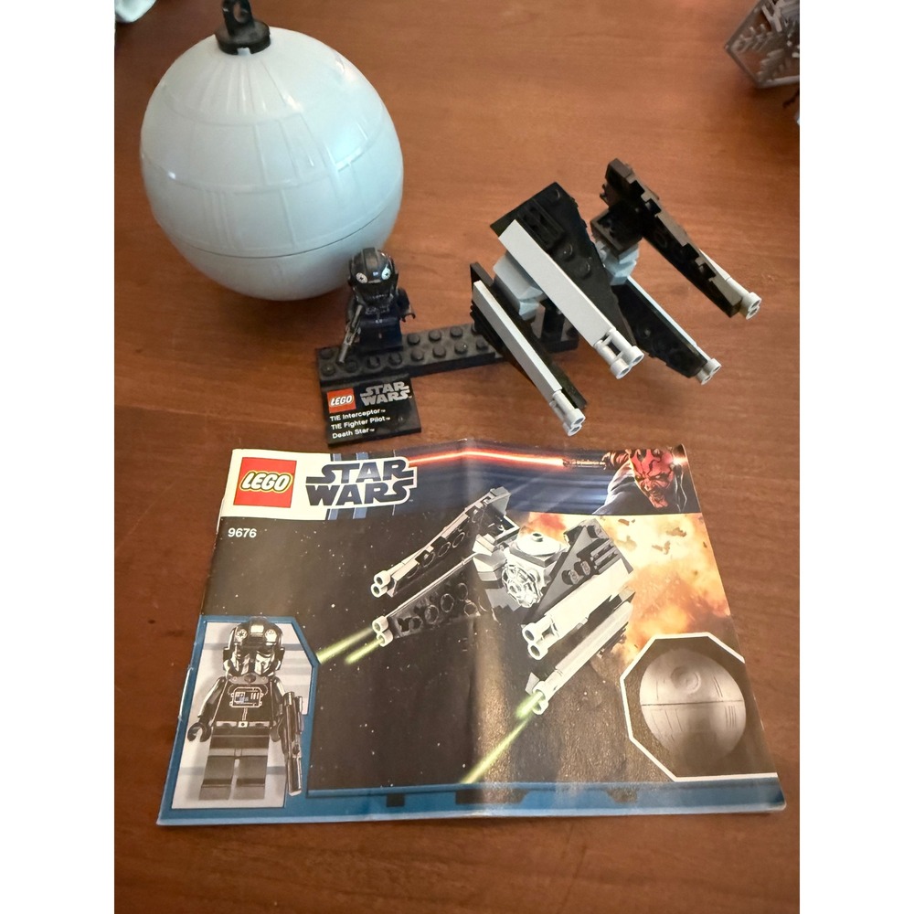 Lego Star Wars 9676 TIE Interceptor & Death Star Planet Series 1 Minifigure 2012 - Picture 6 of 6